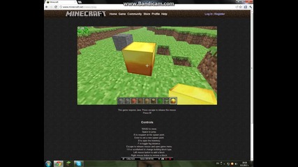 Minecraft online!