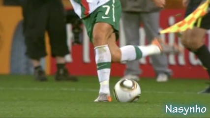 Кристиано Роналдо прави Рабона в мача с/у Испания [29.06.2010]