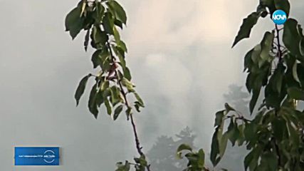ПОЖАРЪТ НАД КАРЛОВО: Огънят е овладян, но пожарникари все още дежурят
