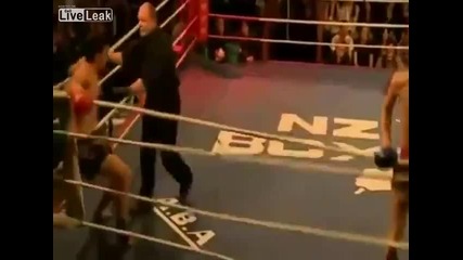 Един нокаут и бе зашеметен.