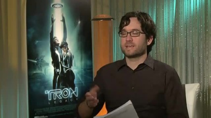 Tron. Legacy Interview. Beau Garrett and Michael Sheen 