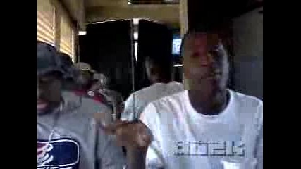 Young Buck & Others Freestyle On The Bus