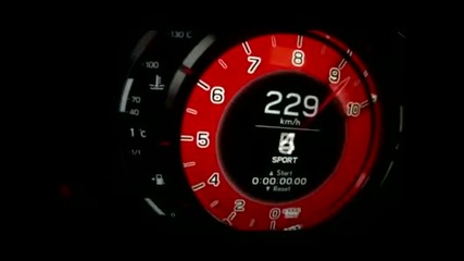 Така ускорява Lexus Lfa от 0 до 260 км.ч