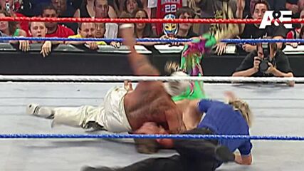 Rey Mysterio recalls a wild storyline involving his son and Eddie Guerrero: A&E WWE Rivals: Rey Mysterio vs. Eddie Guerrero