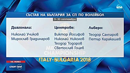 Спортни новини (08.09.2018 - централна емисия)