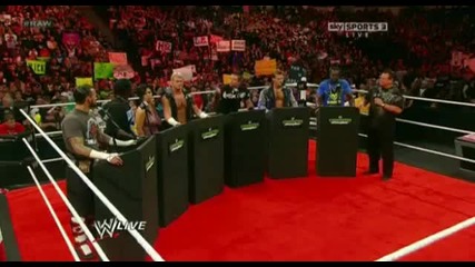 Wwe Raw 13.2.2012 Segment For Elimination Chamber Part 2