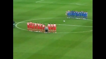 Koeln vs Hoffenheim Schweigeminute Robert Enke 