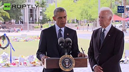 Obama Rails at Pro-Gun Lobby on Orlando Visit Following Mass Shooting