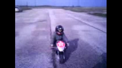 4 years old biker in Ruse