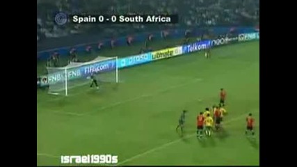 South Africa 0:2 Spain Fifa Confederations Cup South Africa 2009
