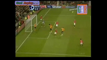 Манчестър Юнаитед - хъл сити 2 - 0 руни гол 