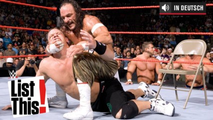 Die 5 seltensten Matches von John Cena - WWE List This! (DEUTSCH)