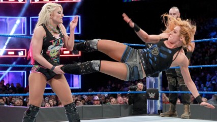 Sami Zayn attempts a sneak attack on Braun Strowman and pays the price on WWE Mixed Match Challenge