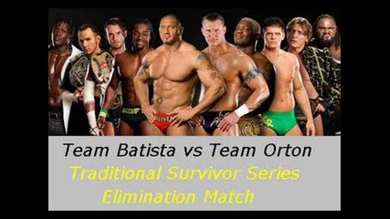 [t_f prod.]survivor Series 2008 Matches[t_f prod.]
