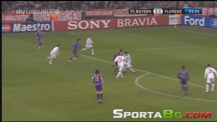 Bayern Munich 2 - 1 Fiorentina 