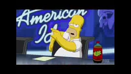 The Simpsons - American Idol Parody