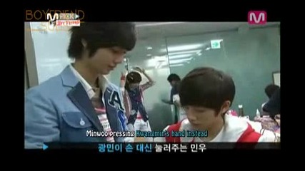 [boyfriend Moment 4] Kwangmin easily get pain