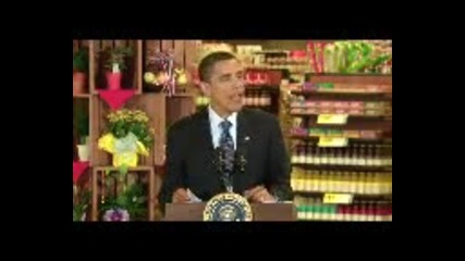 President Obama_ Health Reform Town Hall at Kroger in Virginia