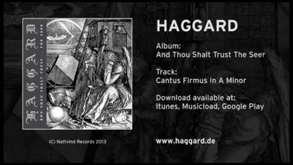 Haggard - Cantus Firmus In A Minor