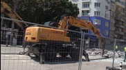 Пореден ремонт в столицата, затруднен е трафика край НДК