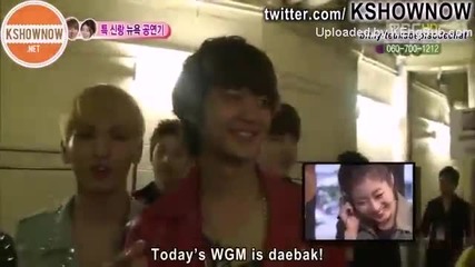 [ Eng sub ] Wgm S3 - Leeteuk of Super Junior & Kang Sora ( Teukso Couple ) E8