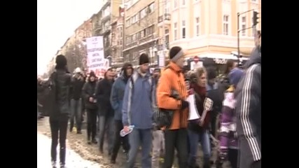 11.02 Хиляди на протеста в София срещу Acta