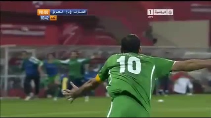 Uae vs Iraq 0 - 1 Abbas Own Goal 93 [15 - 01 - 2011] Asian Cup 2011]