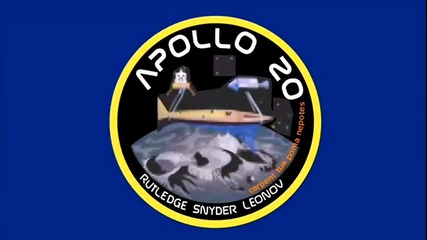 Apollo 20: извънземен космически кораб на Луната