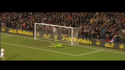 Головете от мача Fulham - Manchester United завършил 0-5(21.12.2011)