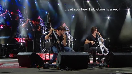 2cellos - Satisfaction Live Video