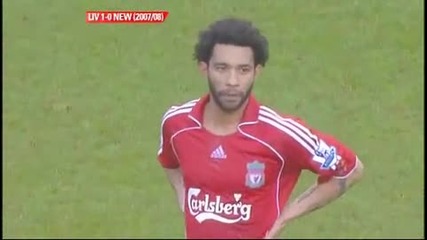 Liverpool 3 - 0 Newcastle United. 8 March 2008