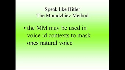 Speak like Hitler