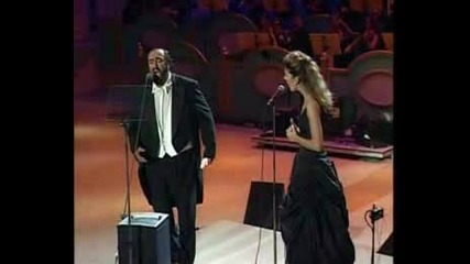 Pavarotti & Celine Dion - I Hate You Then
