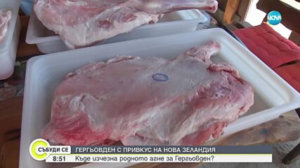 Над 200 тона вносно замразено агнешко залива пазара за Гергьовден