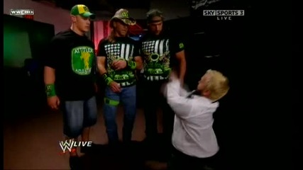 Dx John Cena And Hornswoggle Backstage Бг Субс 