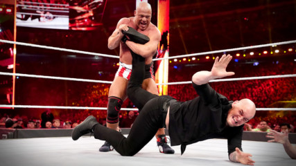 Kurt Angle competes in his Farewell Match on The Grandest Stage of Them All: WrestleMania 35 (WWE Network Exclusive)