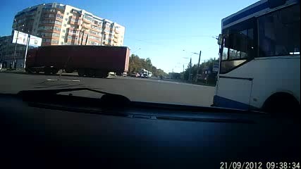 Ford Focus Caught on the Electric Wire