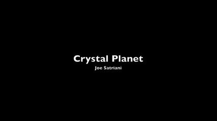 Joe Satriani - Crystal Planet - Backing Track