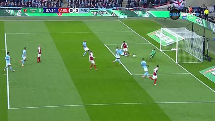 Арсенал - Манчестър Сити 0:1 /първо полувреме/