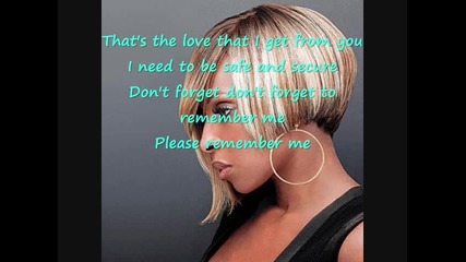 T.i ft Mary J. Blige - Remember Me lyrics 