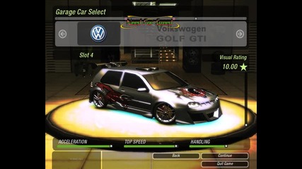 Neef For Speed Underground2 - My Cars in my career 