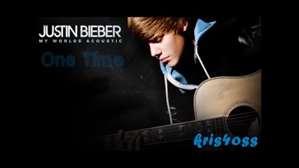 Н О В О! 2010 Justin Bieber - акустична версия на One Time 