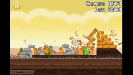 Angry Birds (level 3-17) 3 Stars