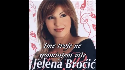 Jelena Brocic Ime tvoje ne spominjem vise Promo 2011 