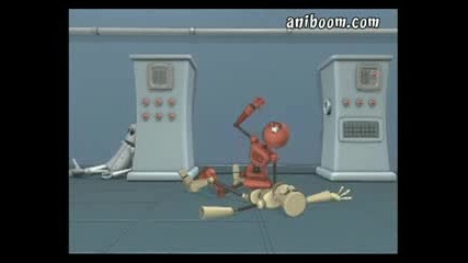 анимация с роботи