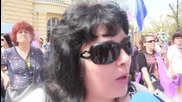 Служителите на „Булгартабак” с пореден протест в София