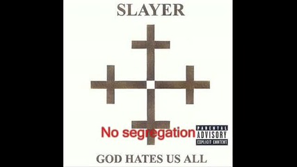Slayer - Disciple ( Lyrics 2001 )
