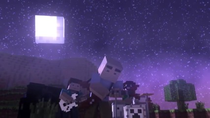 _new World_ - A Minecraft Parody of Coldplay's Paradise (music Video)