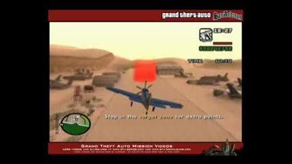 Gta San Andreas Pilot School 4 - Circle Airstrip and Land