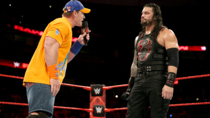 John Cena gives Roman Reigns a lesson in "failure": Raw, Sept. 11, 2017